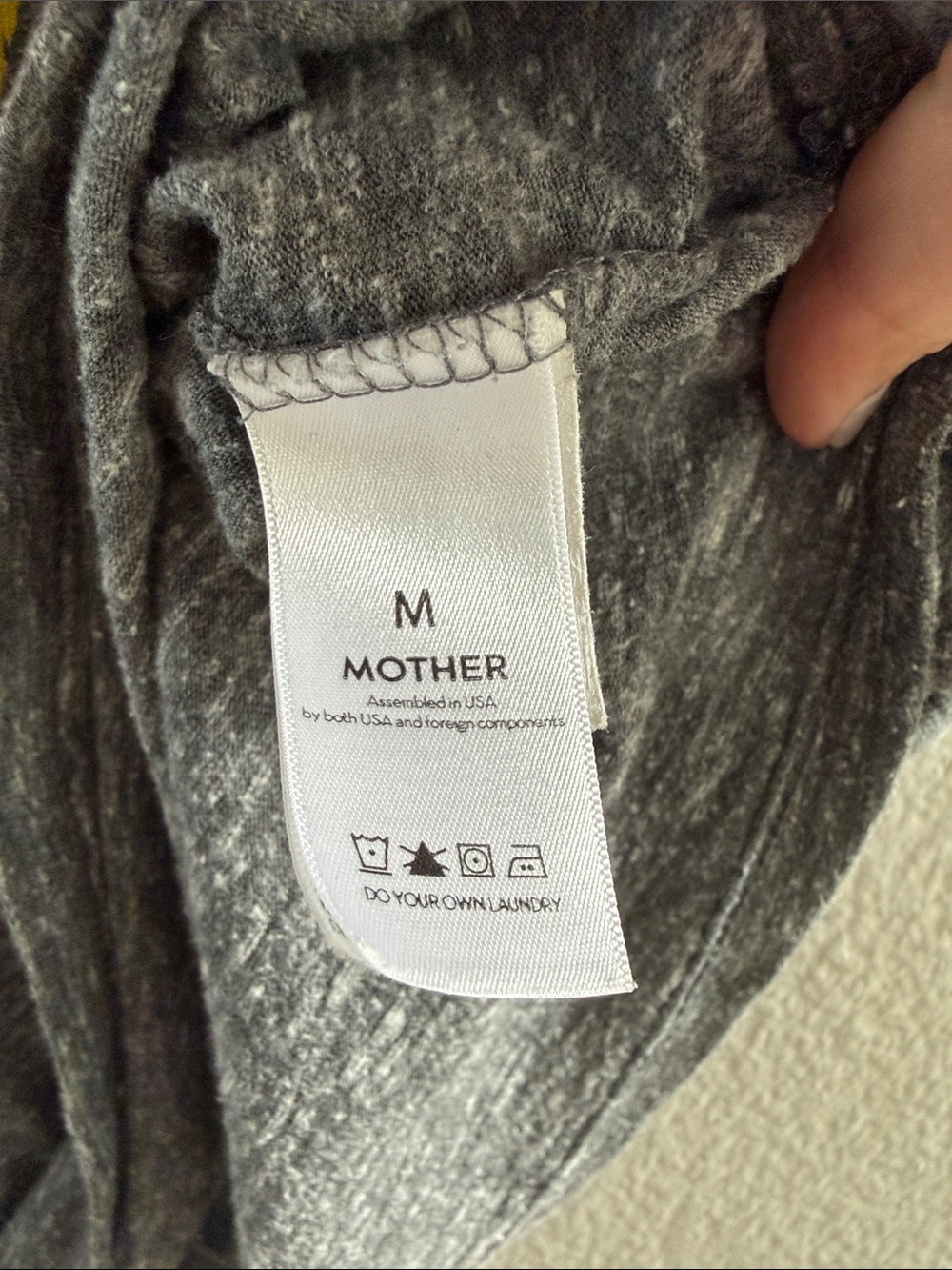 MOTHER The Little Goodie Goodie Graphic Tee in Supernatural Size Medium - Picture 3 of 3